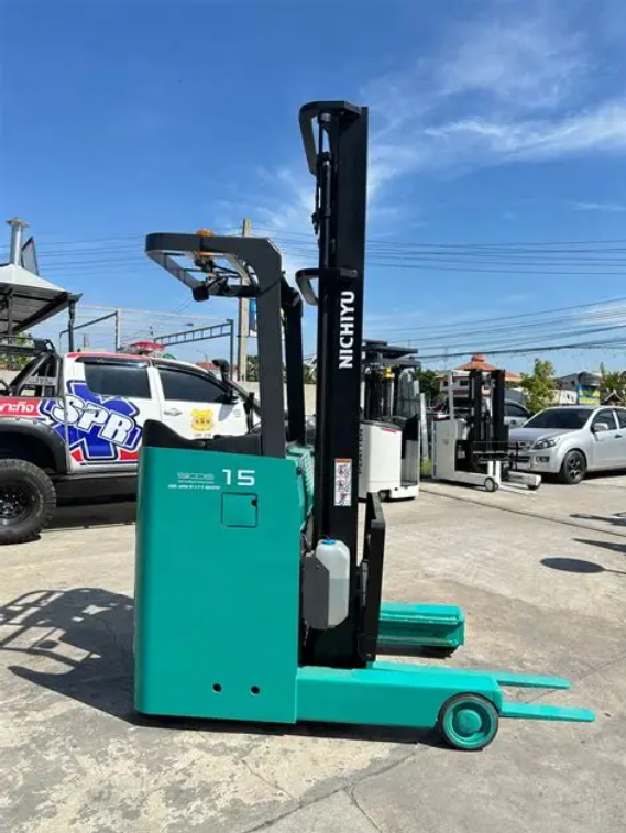 Xe nâng điện đứng lái NICHIYU FBRM15-85-350