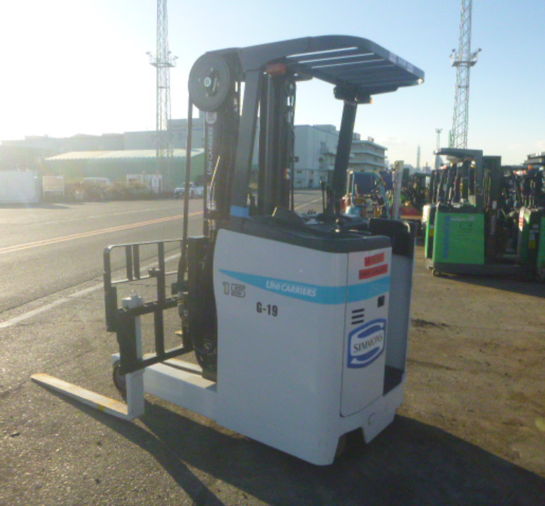 Xe nâng điện đứng lái Unicarriers FBR13-8C