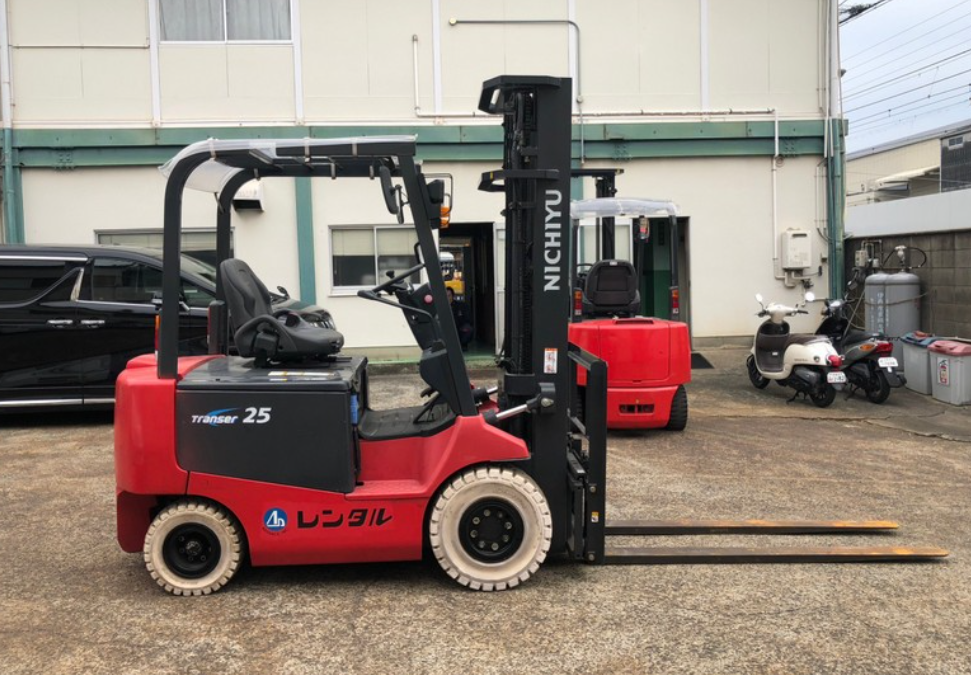 Xe nâng điện ngồi lái NICHIYU FB25PN-77-300AF