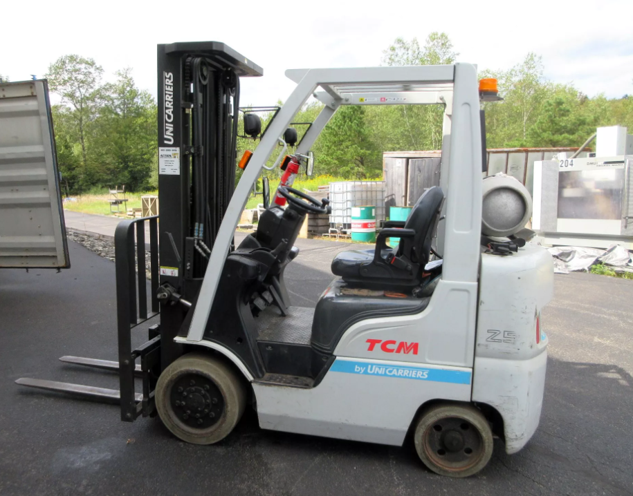 Xe nâng điện ngồi lái TCM - UNICARRIERS FB25-8 gắn pin lithum 48V - 460Ah PKGFF48460