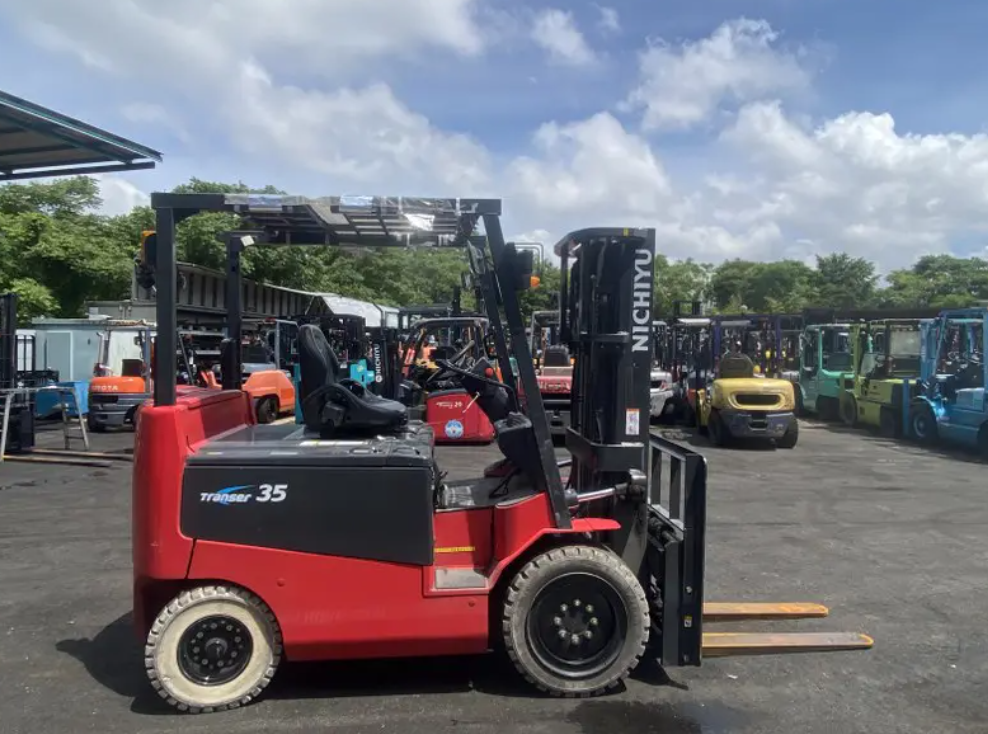 Xe nâng điện ngồi lái Nichiyu FB35PJN