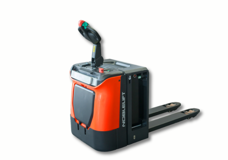 Xe nâng tay điện thấp bán tự động 1.5 tấn NOBLELIFT MỚI 100%