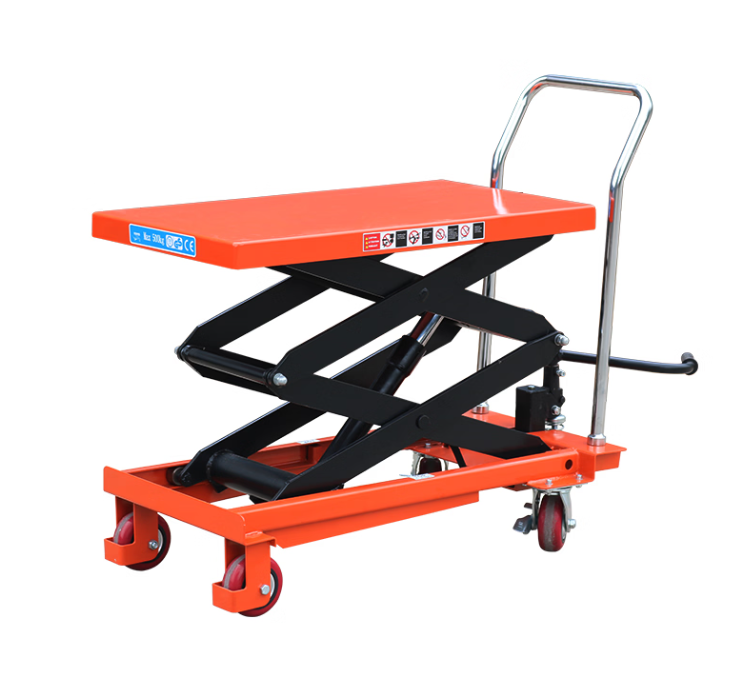 Xe nâng mặt bàn NIULI 800kg WP800, cao 1 mét