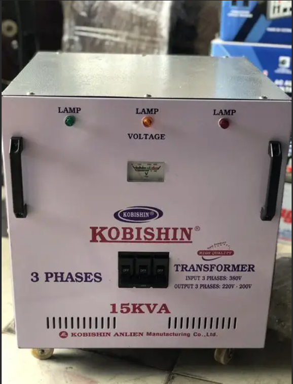 Máy biến thế - ổn áp hiệu KOBISHIN dùng cho xe nâng điện