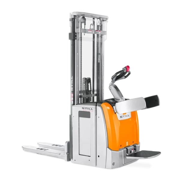 Xe nâng điện Stacker STILL EXV-SF 14-20 có bệ đứng lái nâng pallet 1 mặt