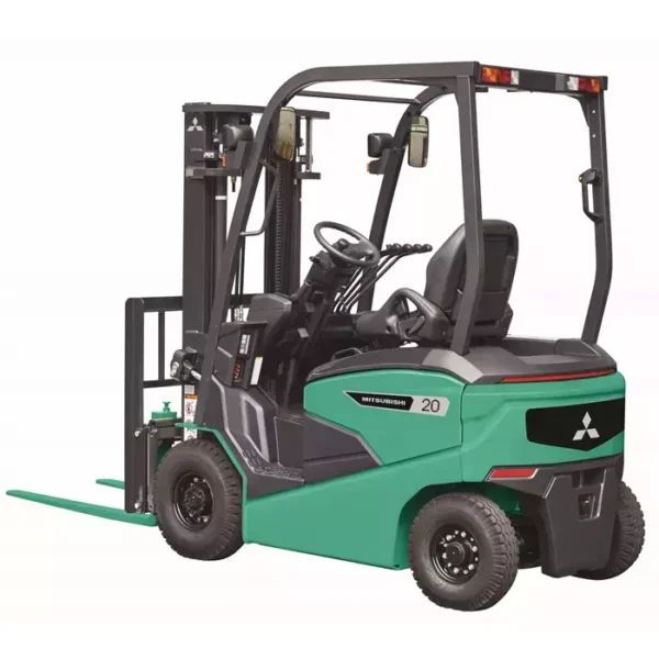 Xe nâng điện ngồi lái 2 tấn Mitsubishi