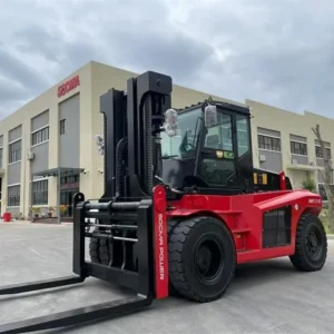 Xe nâng điện 15 tấn dùng cho nhà máy sản xuất cáp