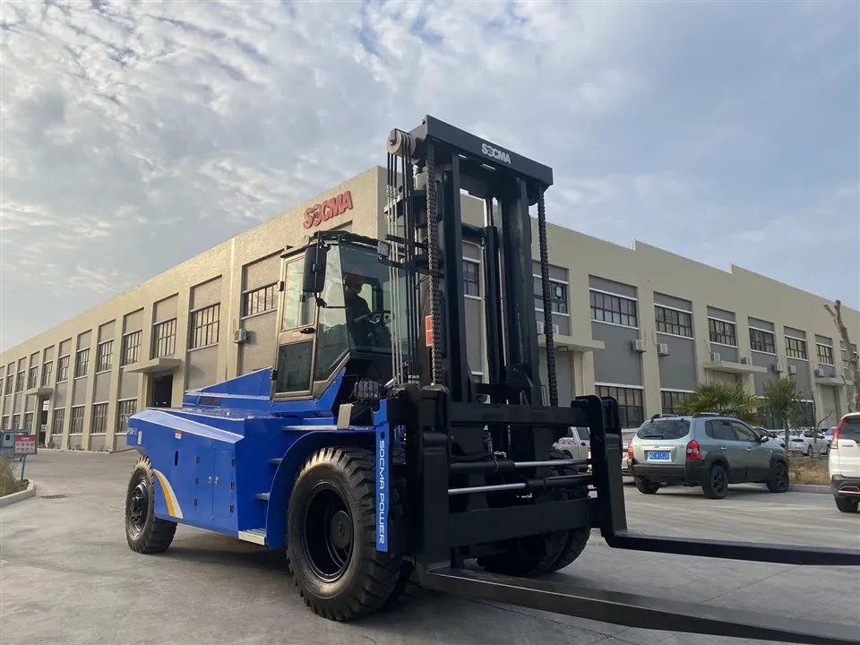 Xe nâng điện Socma 15 tấn