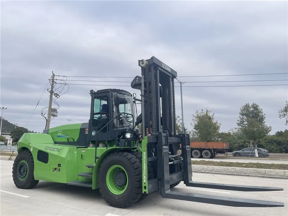 Xe nâng điện Socma 25 tấn