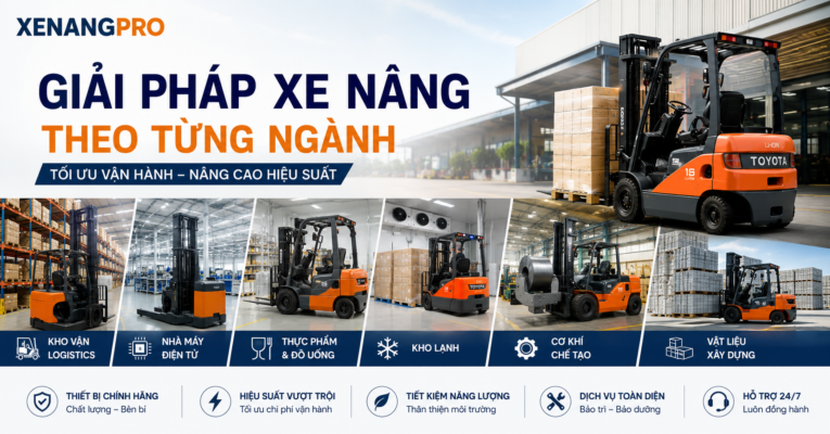 xe-nang-dien-chinh-hang-2026 Ứng dụng xe nâng điện vào các nghành | Xe Nâng Pro
