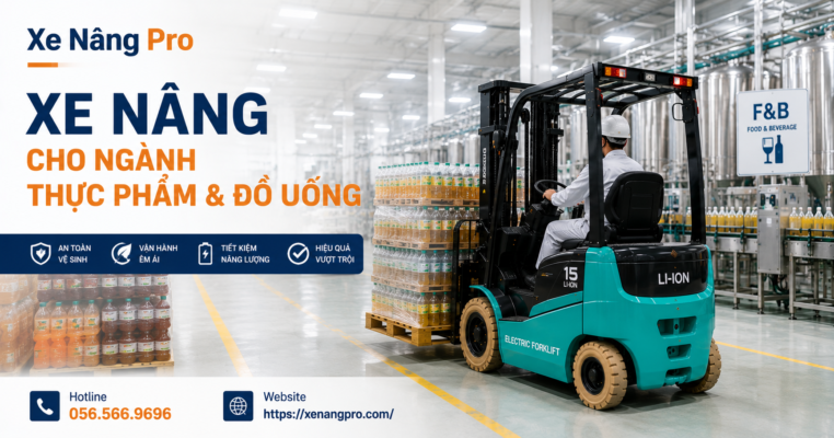 Xe Nâng Điện Thực Phẩm Đồ Uống