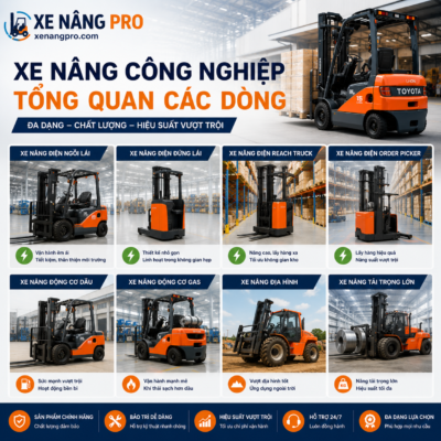 Xe Nâng Công Nghiệp Chính Hãng | Xe Nâng Pro