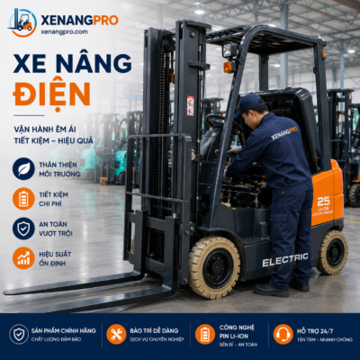 Xe Nâng Điện Chính Hãng | Xe Nâng Pro