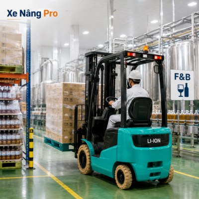 Xe Nâng Cho Nghành F&B (Thực Phẩm và Đồ Uống)