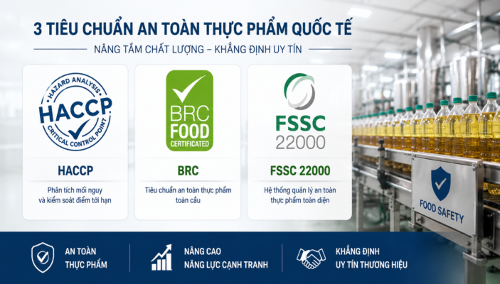 Tiêu chuẩn xe nâng chuẩn cho F&B
